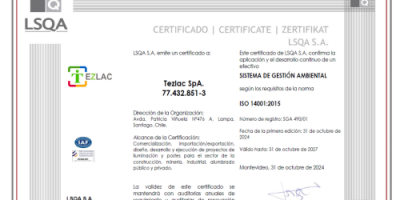 Certificados ISO 14001 2015